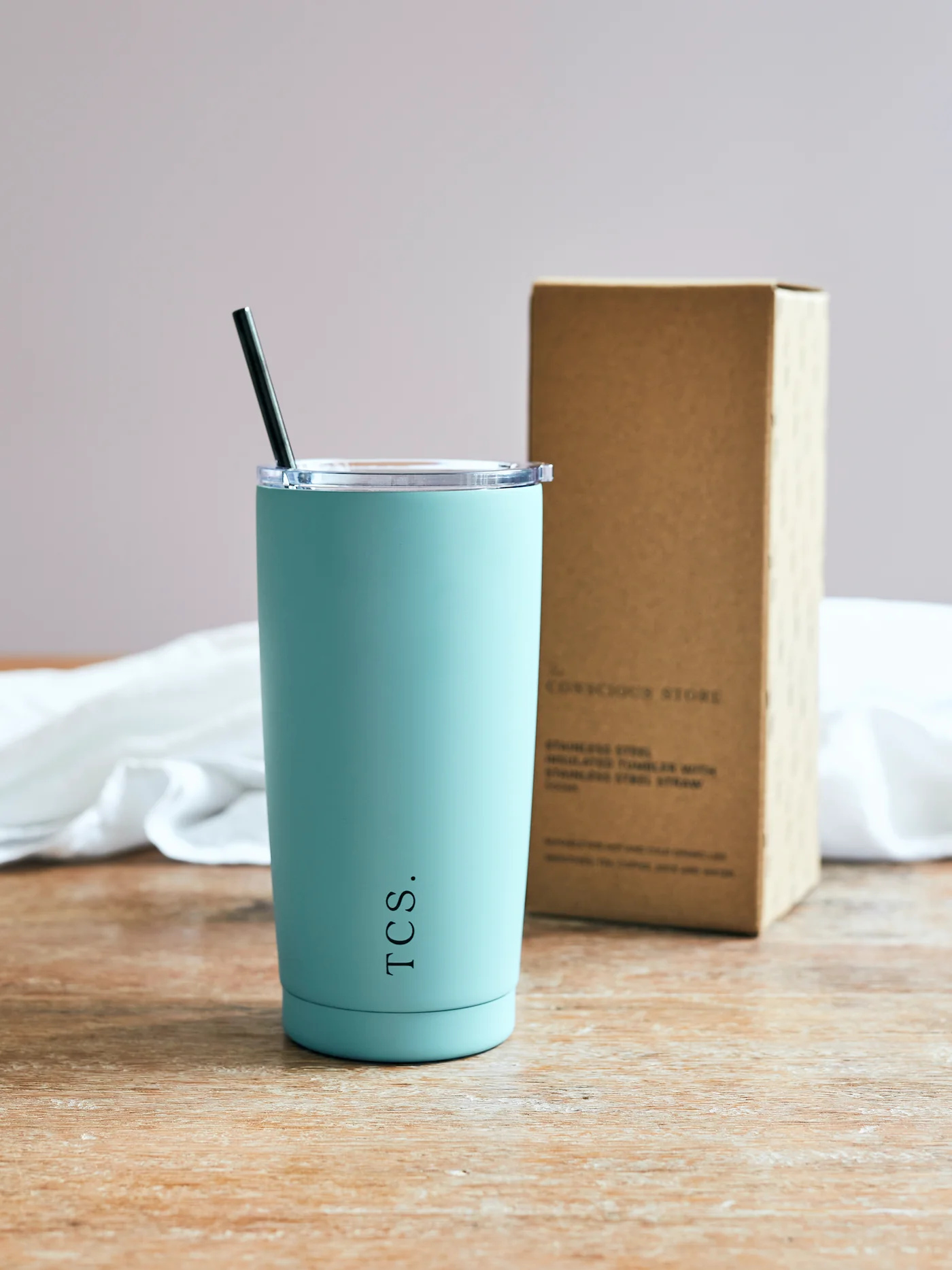 The Conscious Store - Insulated Smoothie Cup with Straw