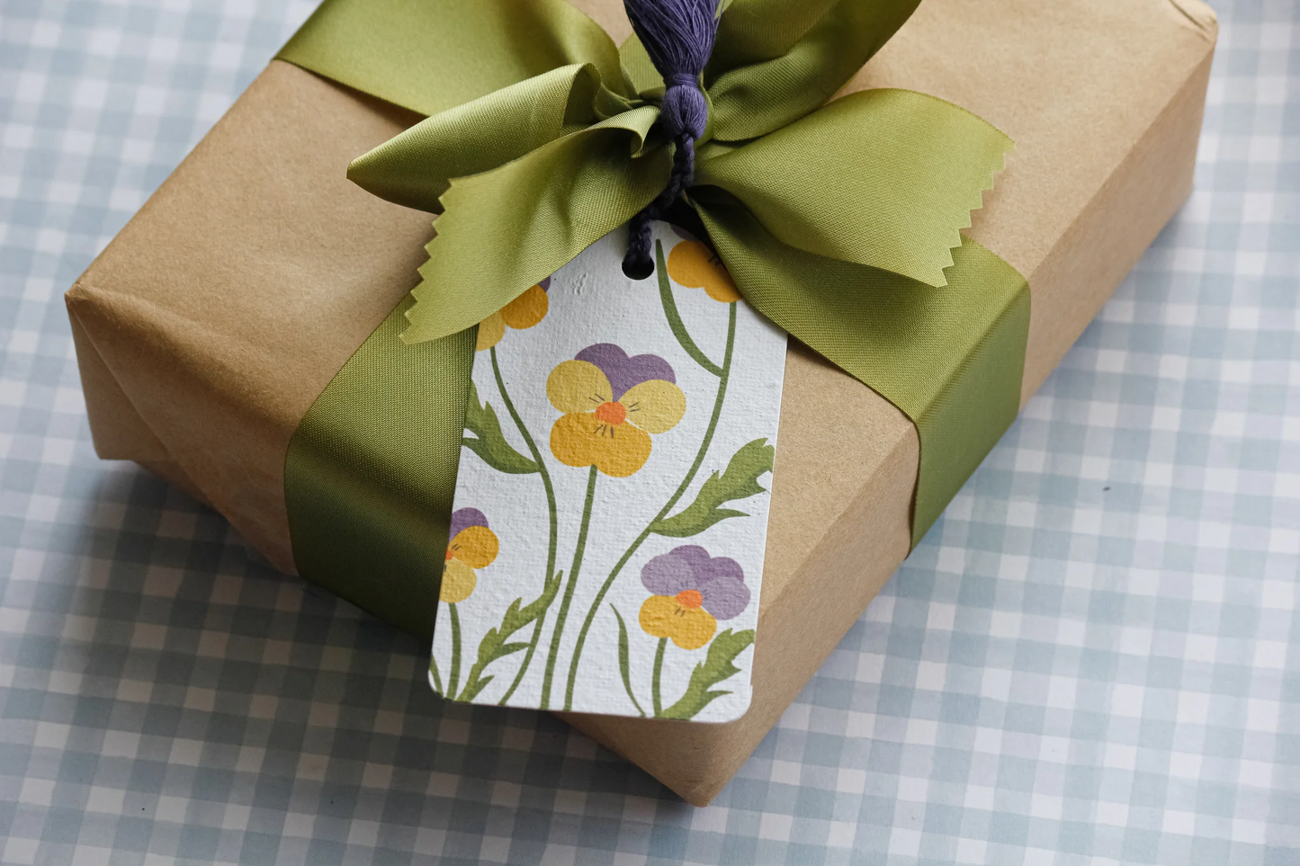 Hello Petal - Pansy Gift Tag