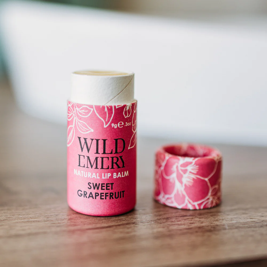 Wild Emery - Natural Lip Balm, Sweet Grapefruit
