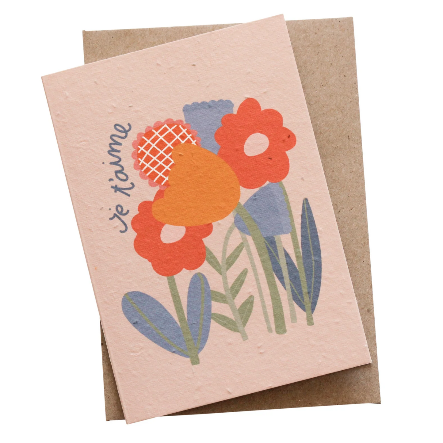 Hello Petal - Je T'aime Plantable Card