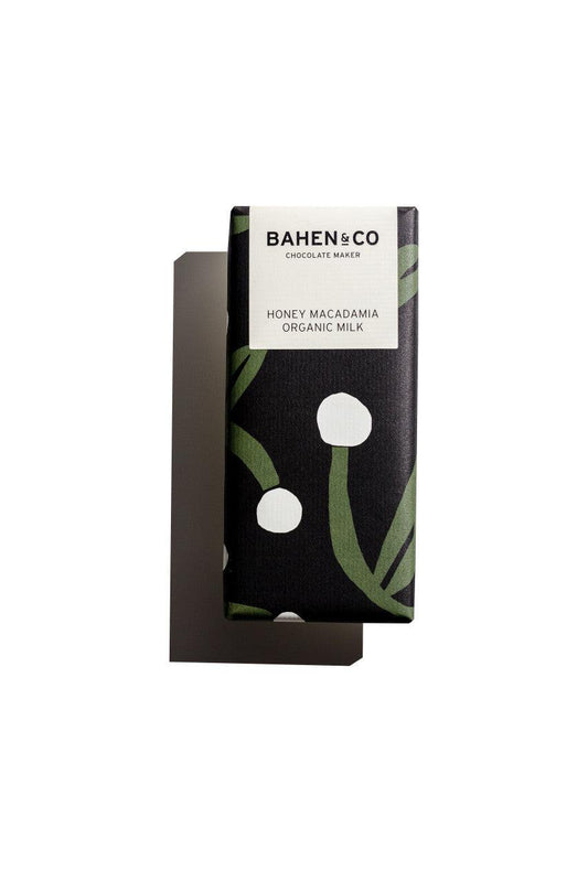 Bahen & Co - Honey Macadamia Organic Milk chocolate bar