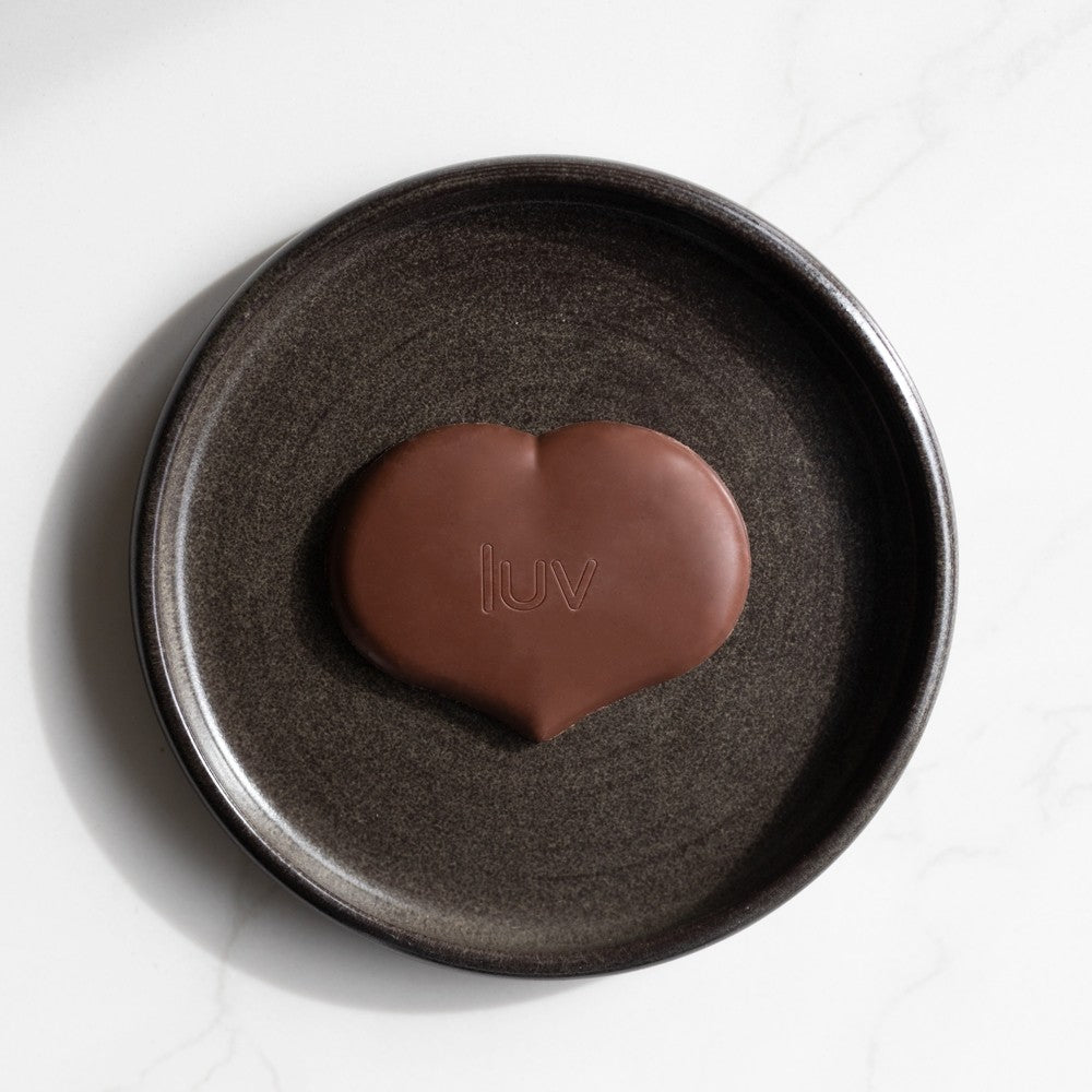 Loving Earth - Mint Dark Chocolate Luv Hearts