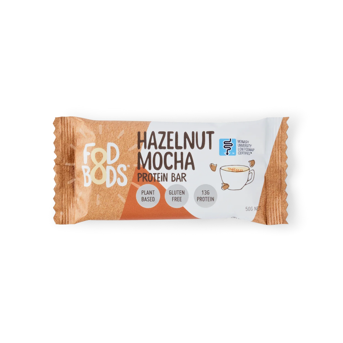 Fodbods - Hazelnut Mocha Protein Bar