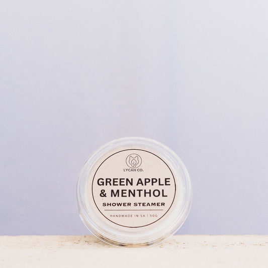 Lycan Co - Green Apple and Menthol Shower Steamer