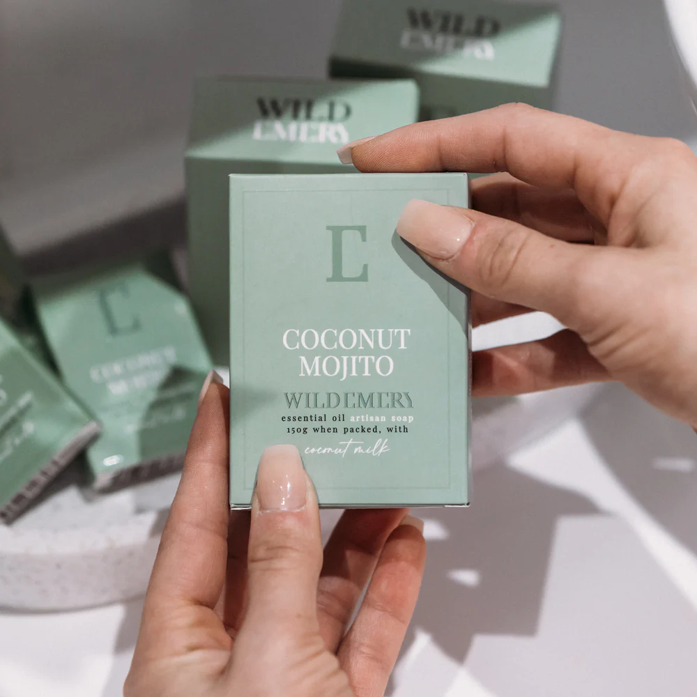 Wild Emery - Natural Soap, Coconut Mojito