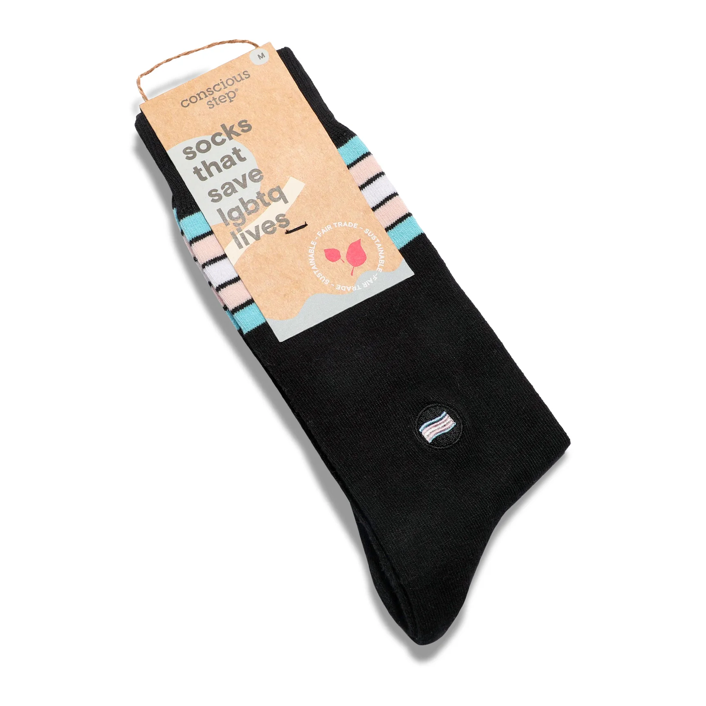 Conscious Step - Pair: Socks that save lgbtq lives