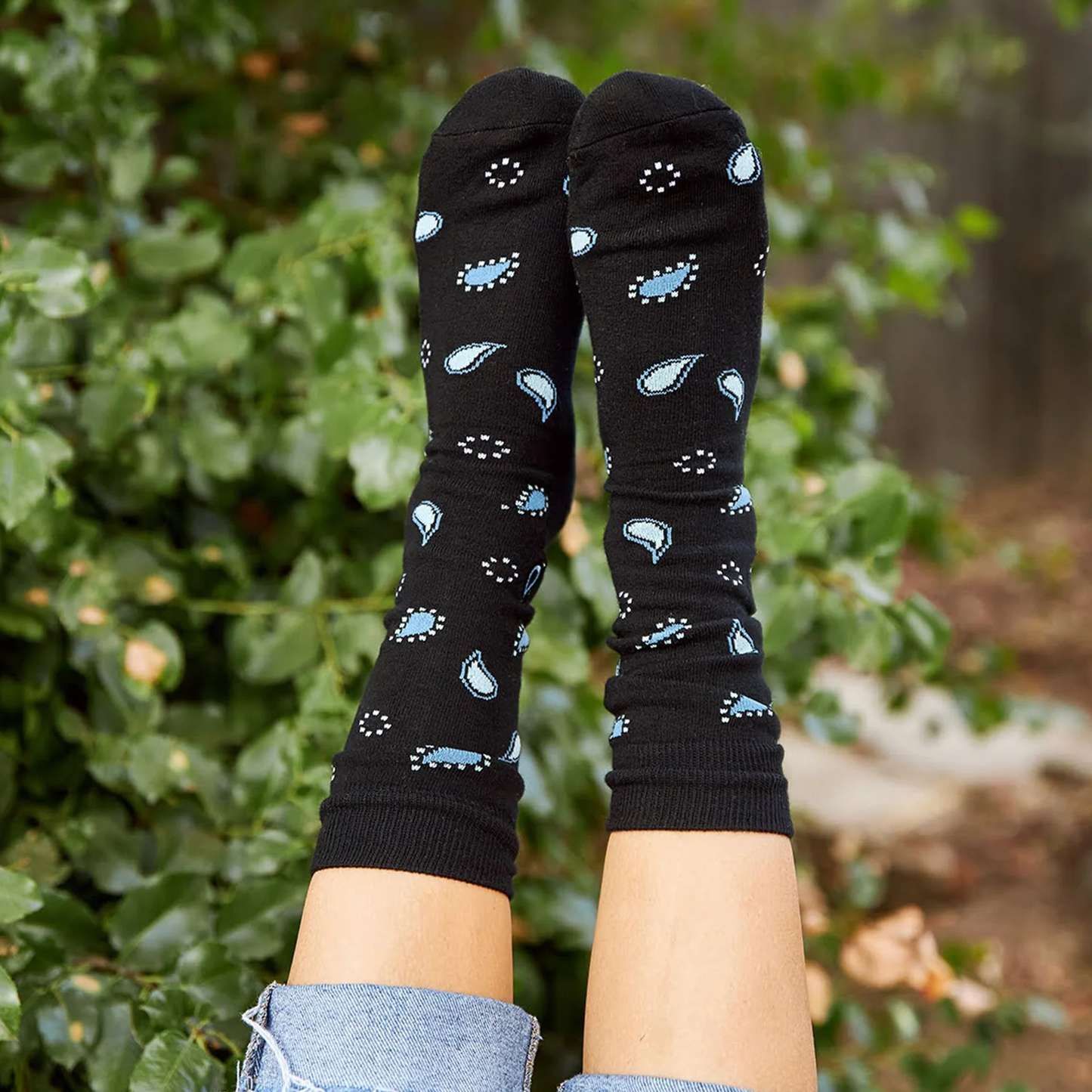 Conscious Step - Pair: Socks that give water (paisley)