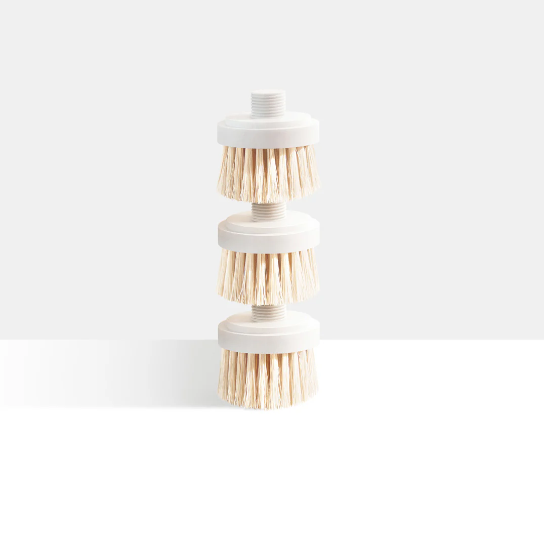 Yesēco - Replacement Brush Heads x 3