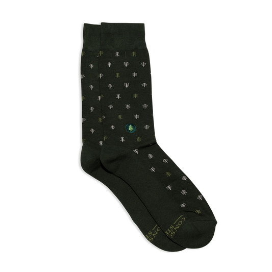 Conscious Step - Pair: Socks that plant trees (pine)