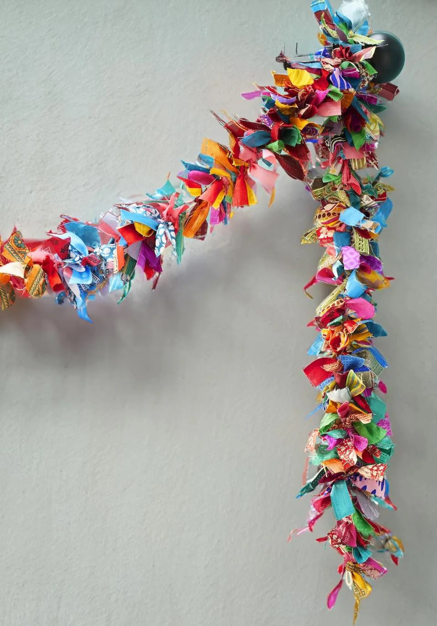 Recycled Sari Fabric Garlands