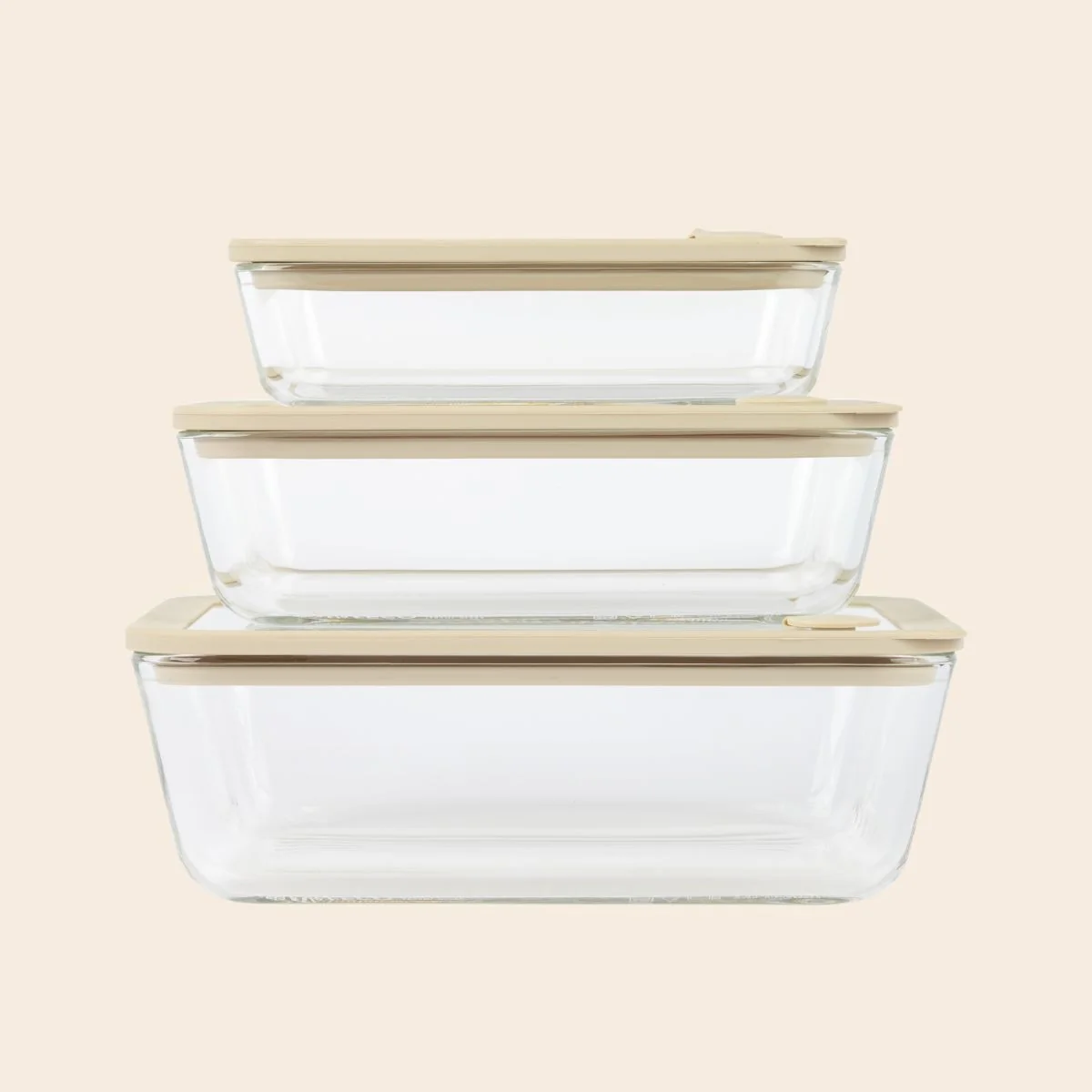 Ever Eco - Glass Food Containers (Set of 3)