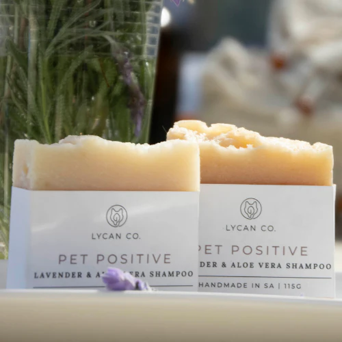 Lycan Co - Lavender and Aloe Vera Pet Positive Shampoo Bar