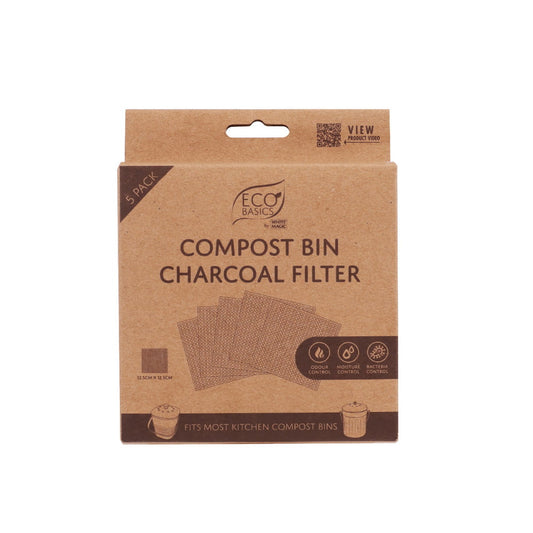 Eco Basics - Compost Bin Charcoal Filter 5pcs
