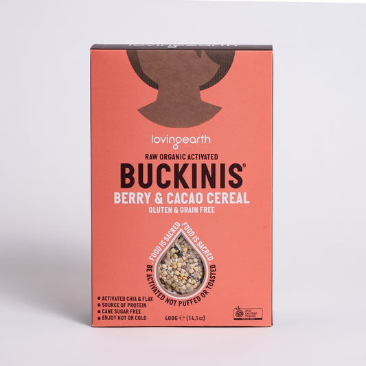 Loving Earth - Buckinis Berry & Cacao Cereal