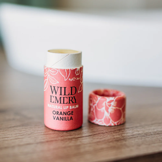 Wild Emery - Natural Lip Balm, Orange Vanilla