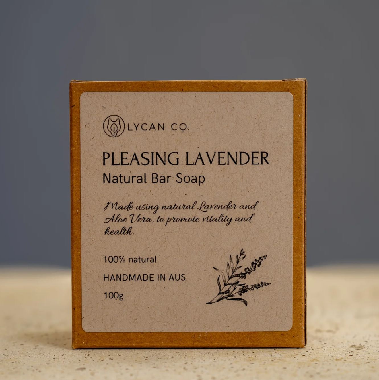 Lycan Co - Pleasing Lavender Soap Bar