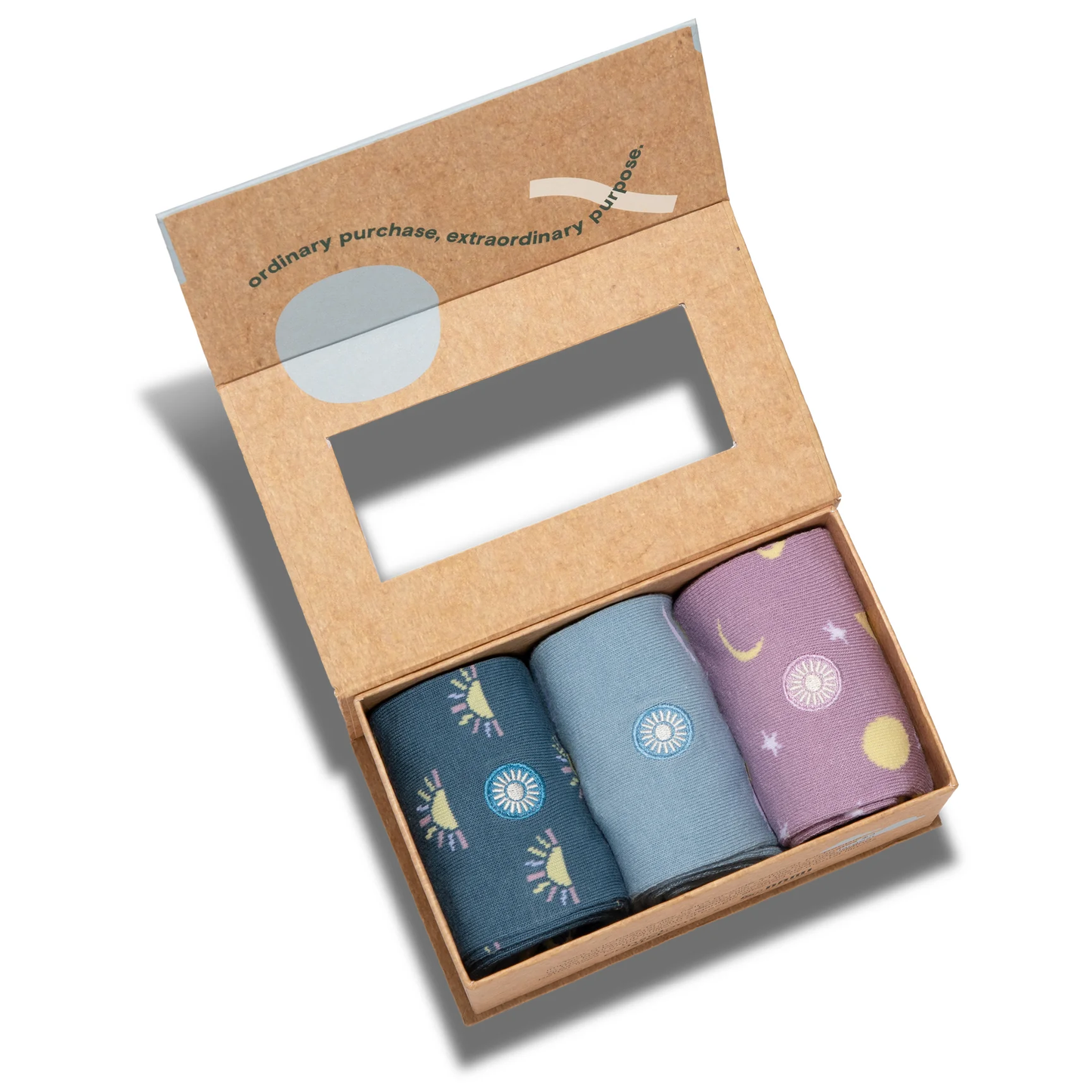 Conscious Step - Gift Box: Socks that Support Mental Health