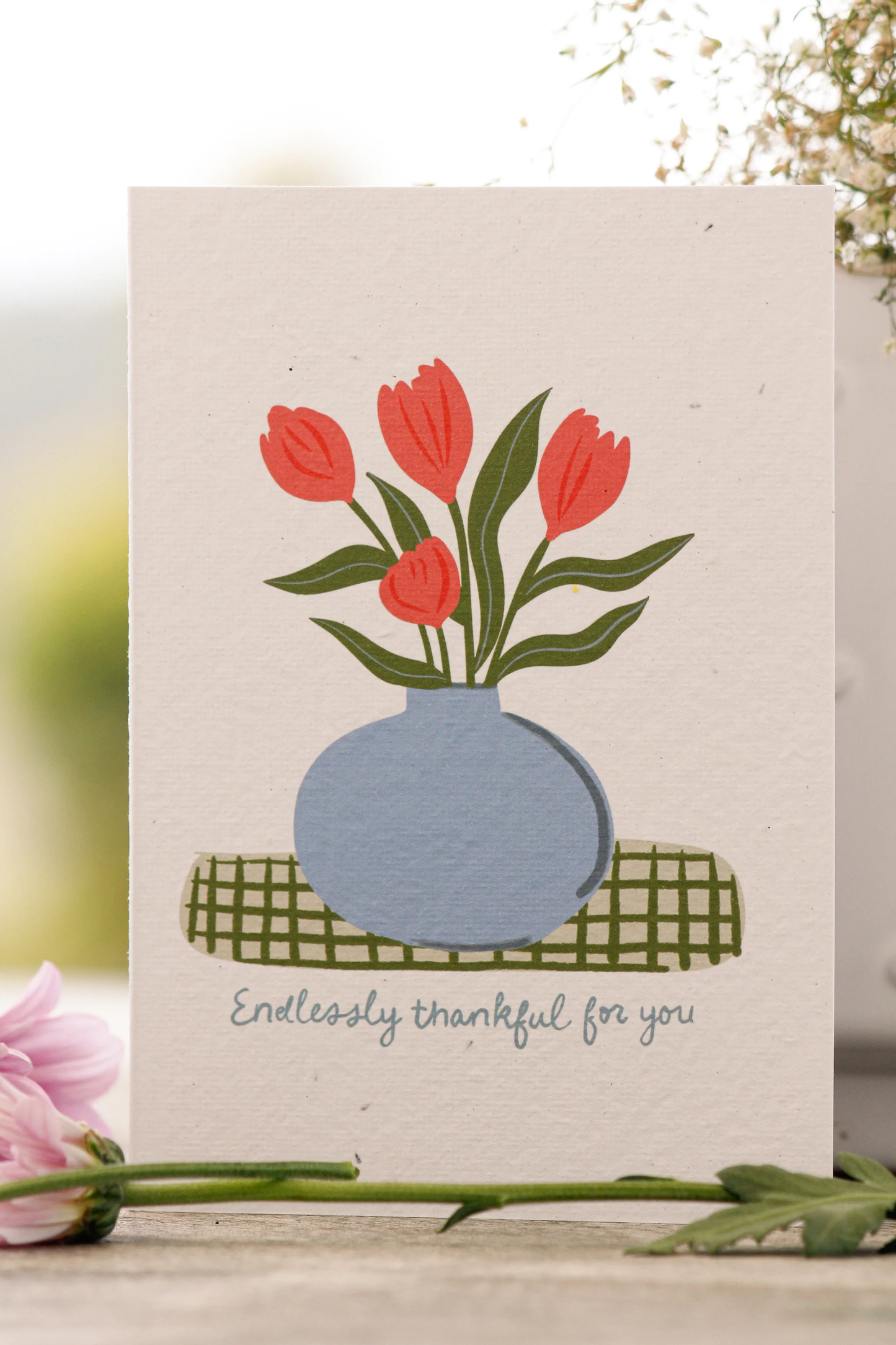 Hello Petal - Endlessly Thankful Plantable Card