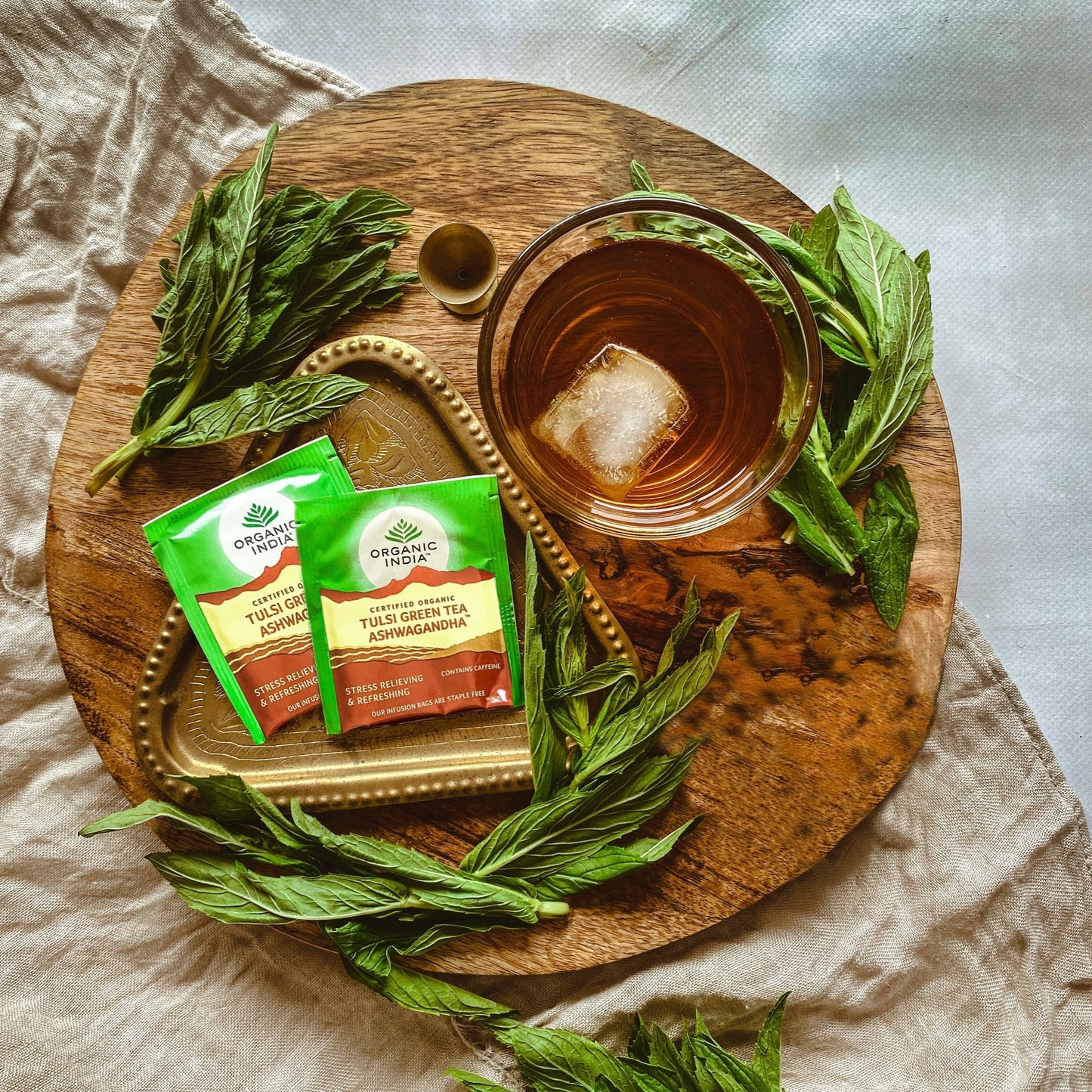 Organic India - Tulsi Green Tea Ashwagandha