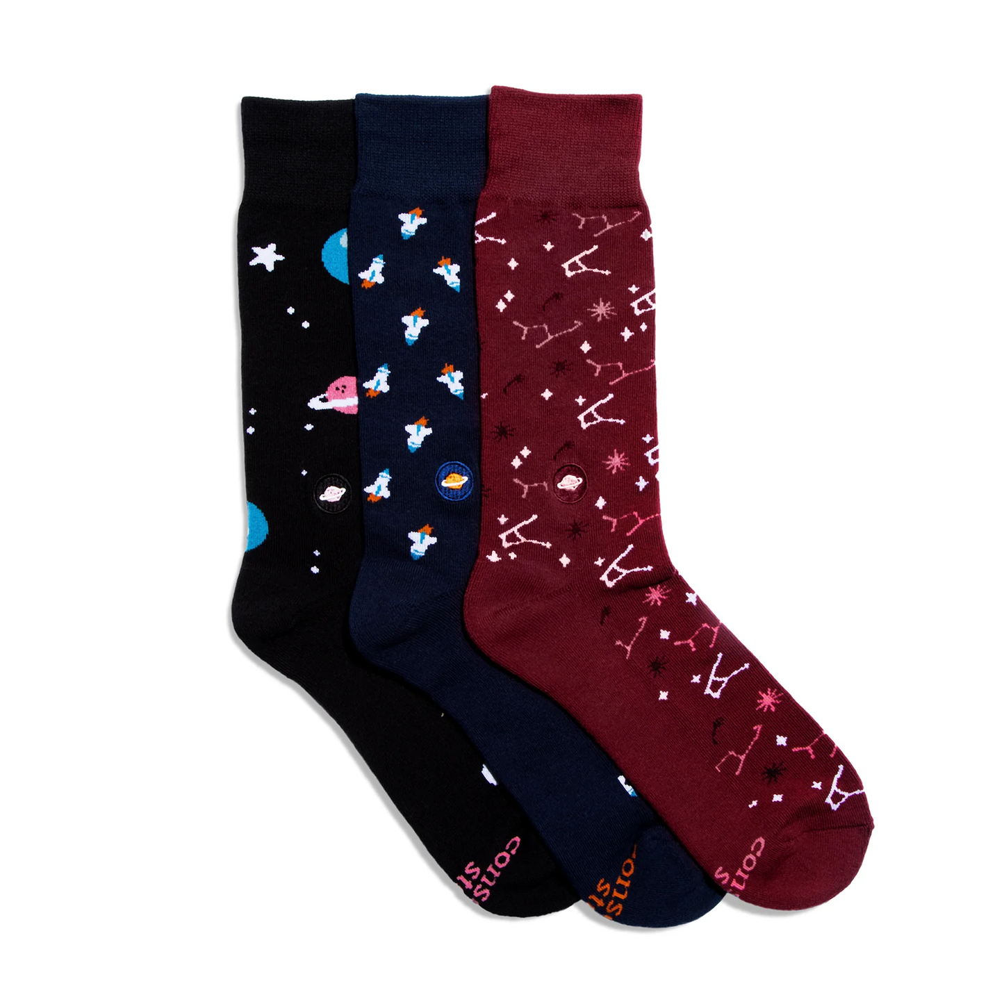 Conscious Step - Gift Box: Socks that support Space Exploration