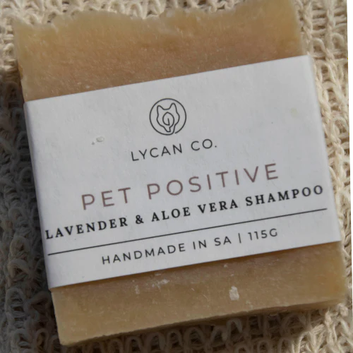 Lycan Co - Lavender and Aloe Vera Pet Positive Shampoo Bar