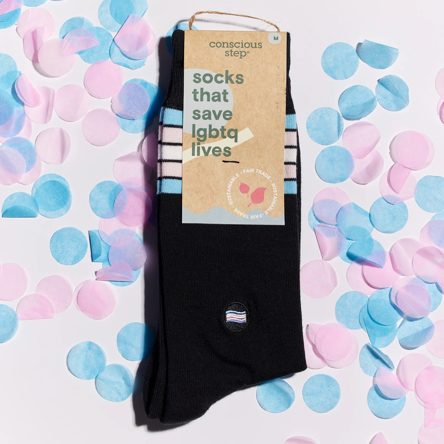 Conscious Step - Pair: Socks that save lgbtq lives