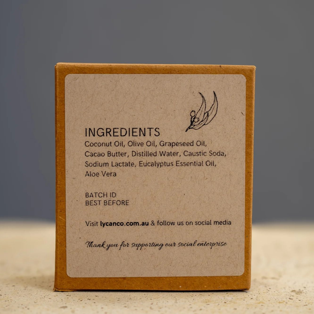 Lycan Co - Stimulating Eucalyptus Soap Bar