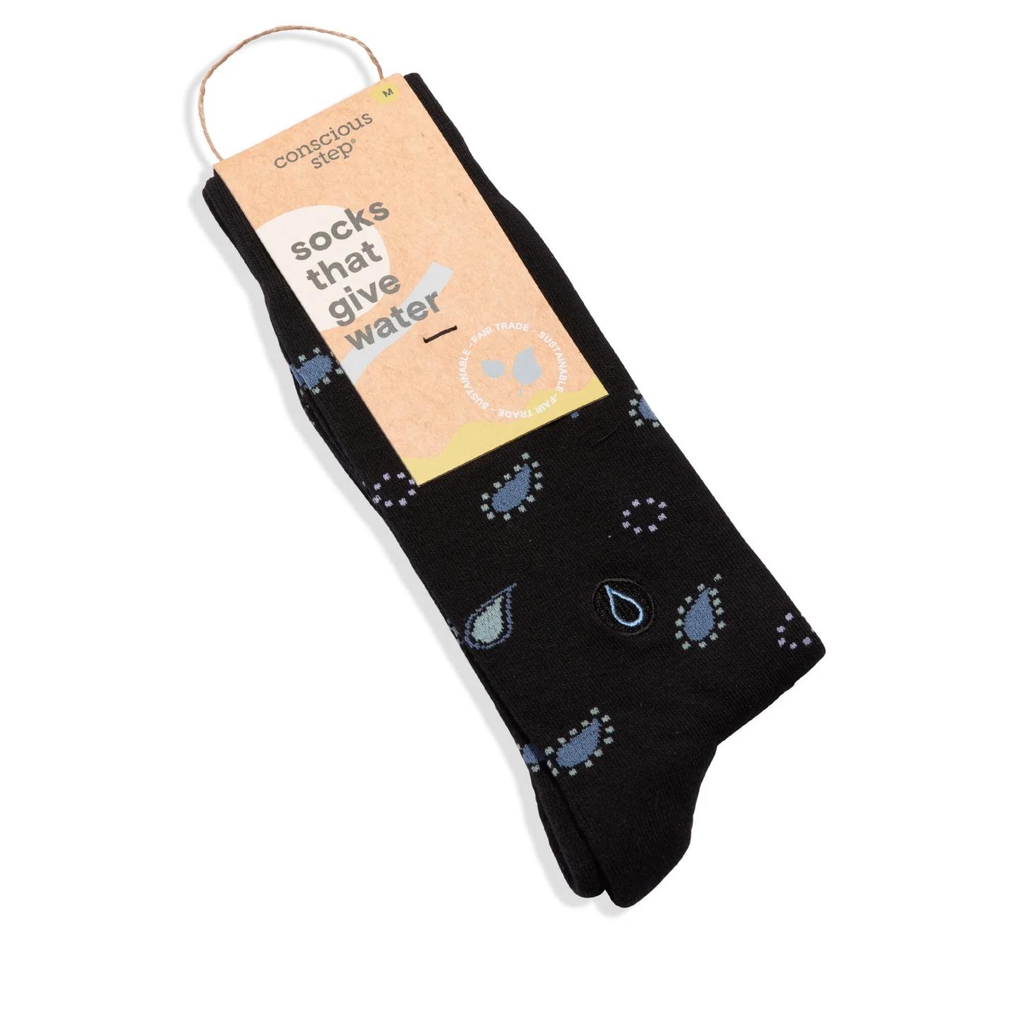 Conscious Step - Pair: Socks that give water (paisley)