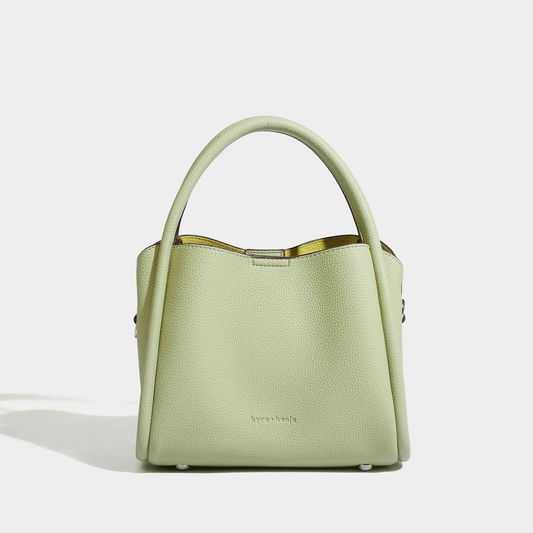 Kyra + Kenja Leah Crossbody Bag with Triple Compartment Design in Premium Recycled Vegan Leather.