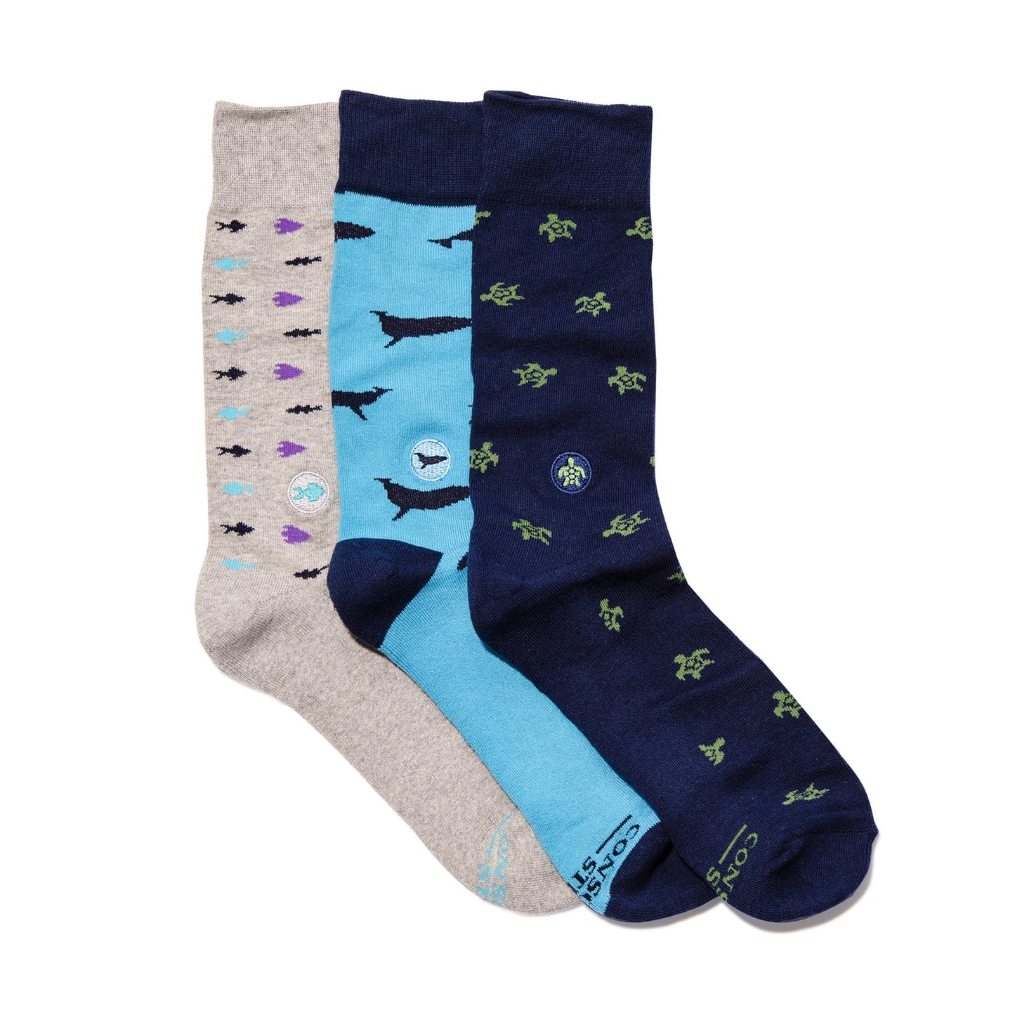 Conscious Step - Gift Box: Socks that protect Oceans