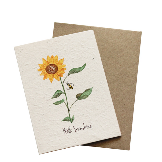 Hello Petal - Hello Sunshine Plantable Card