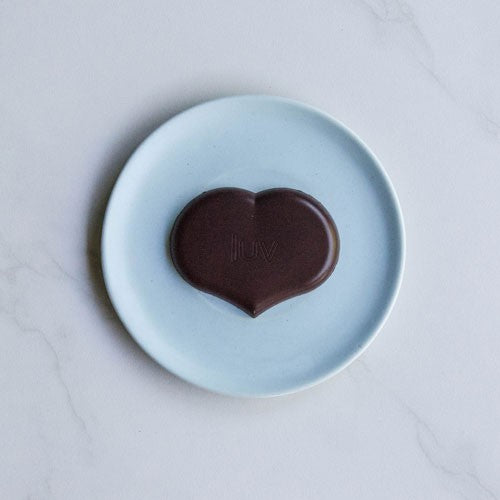 Loving Earth - 72% Dark Chocolate Luv Hearts