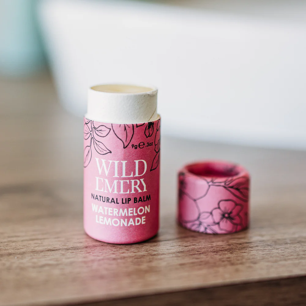 Wild Emery - Natural Lip Balm, Watermelon Lemonade