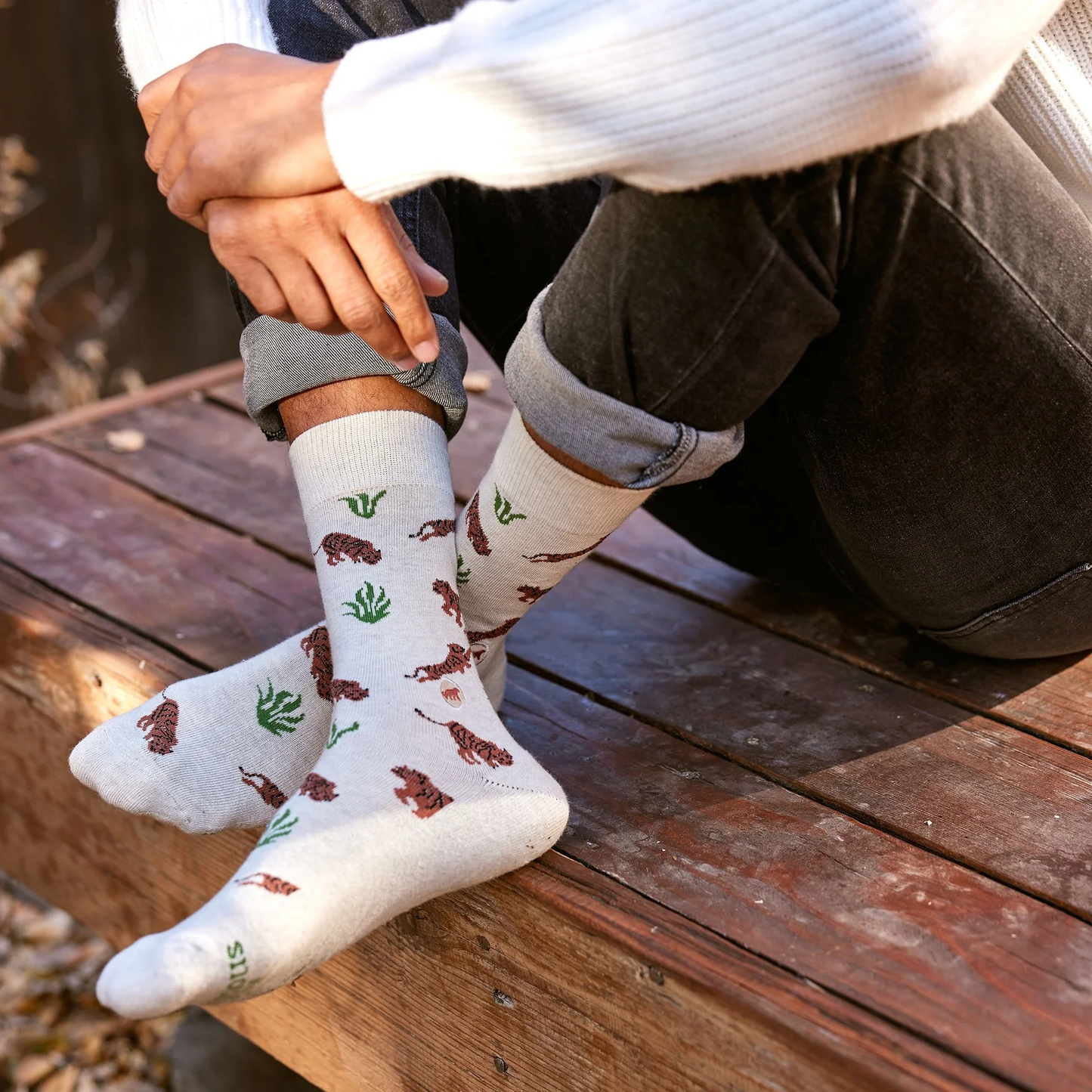 Conscious Step - Pair: Socks that protect tigers