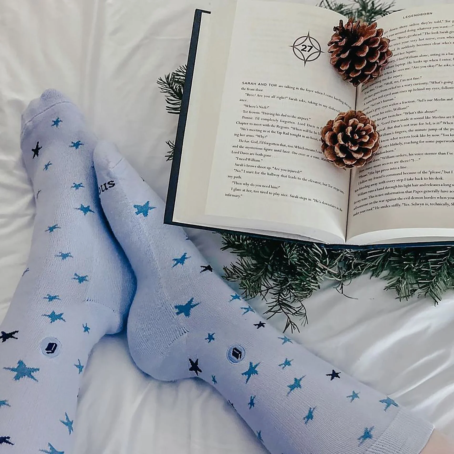 Conscious Step - Pair: Socks that give books