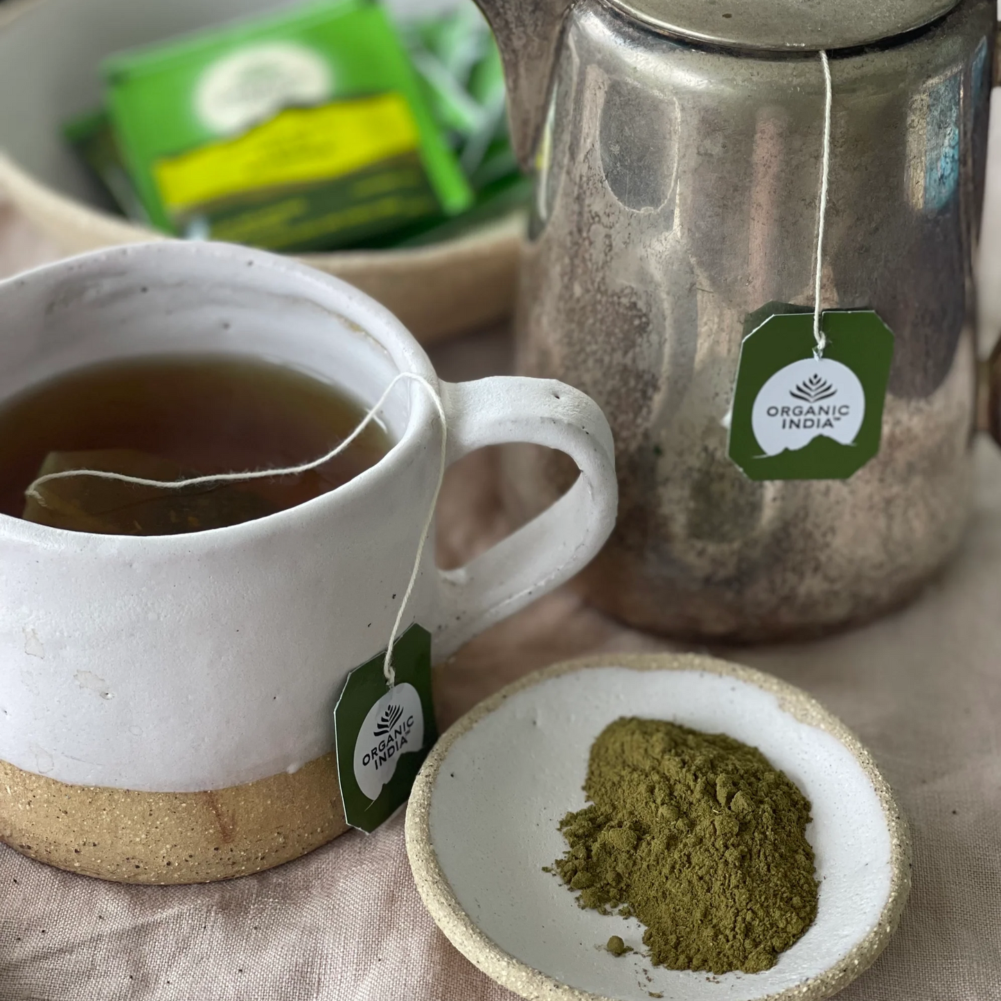 Organic India - Tulsi MoringaTulsi (Holy Basil) and Moringa (Moringa oleifera) are two of the most unique herbs to come out of India, and together they come together to offer a myriad of health Organic India