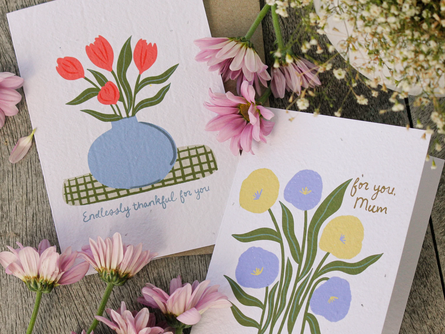 Hello Petal - Endlessly Thankful Plantable Card