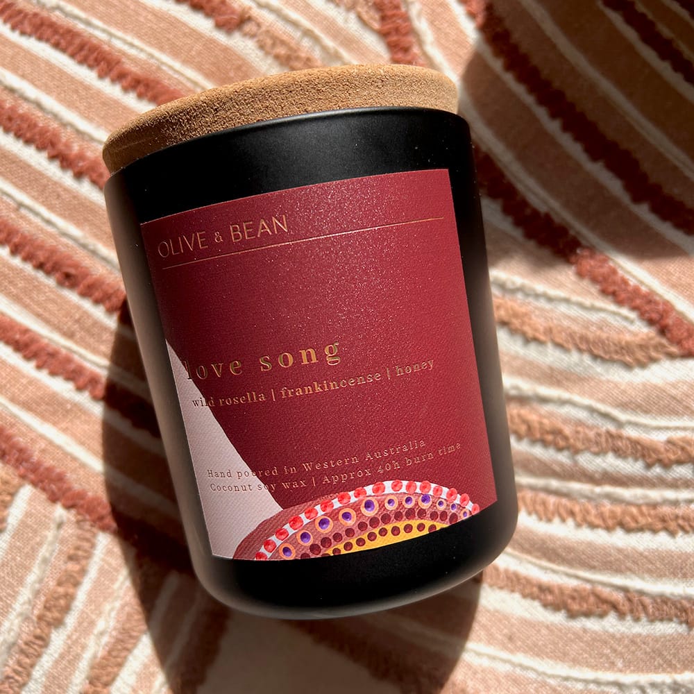 Olive & Bean - Love Song candle