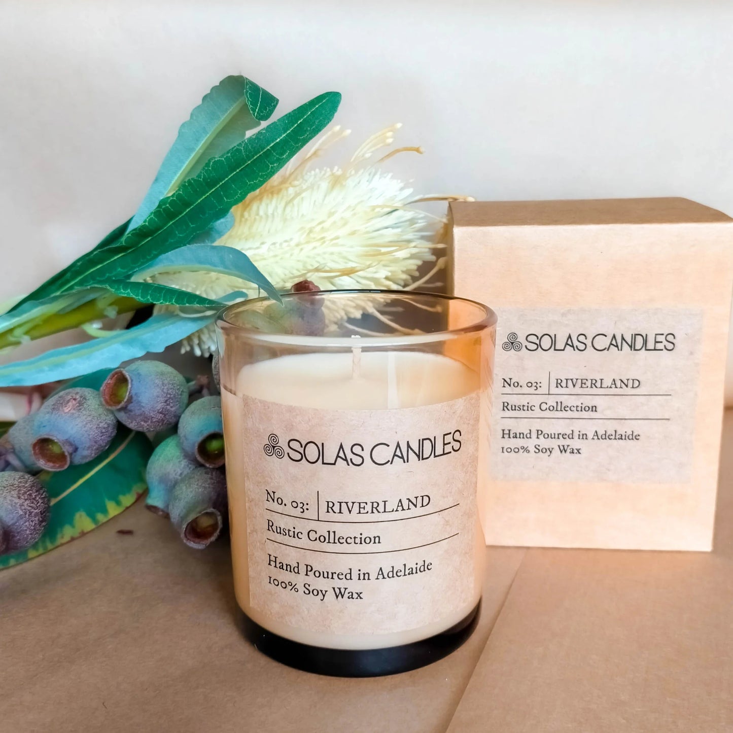 Solas Candles - Rustic Collection, No.03 Riverland