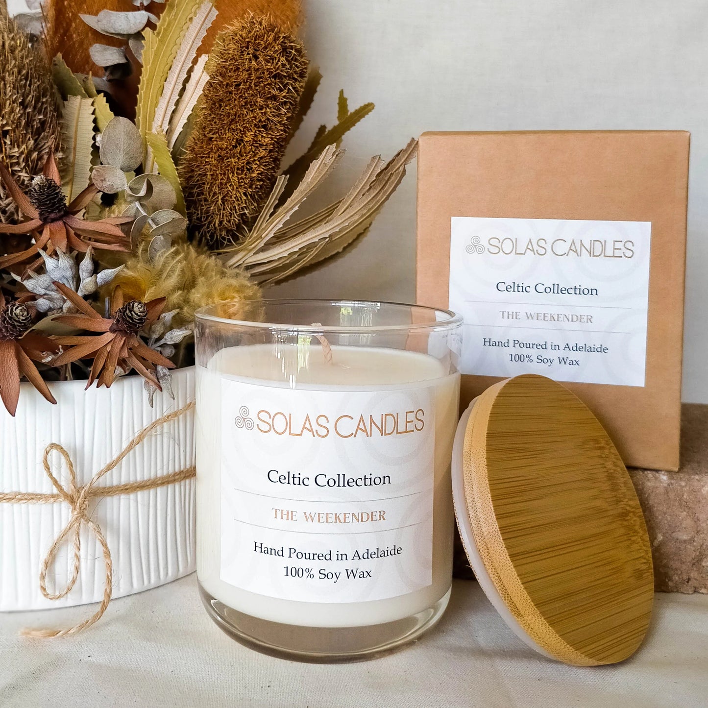 Solas Candles - Celtic Collection, The Weekender