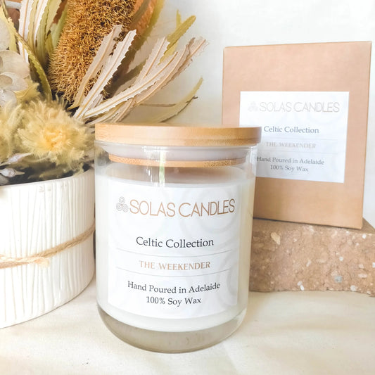 Solas Candles - Celtic Collection, The Weekender