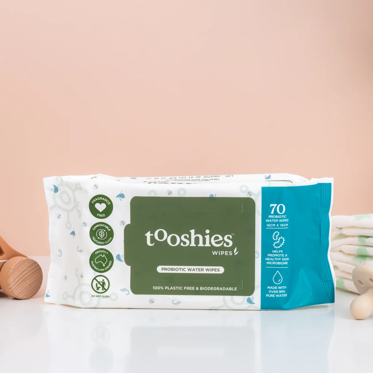 Tooshies - Probiotic Water Wipes