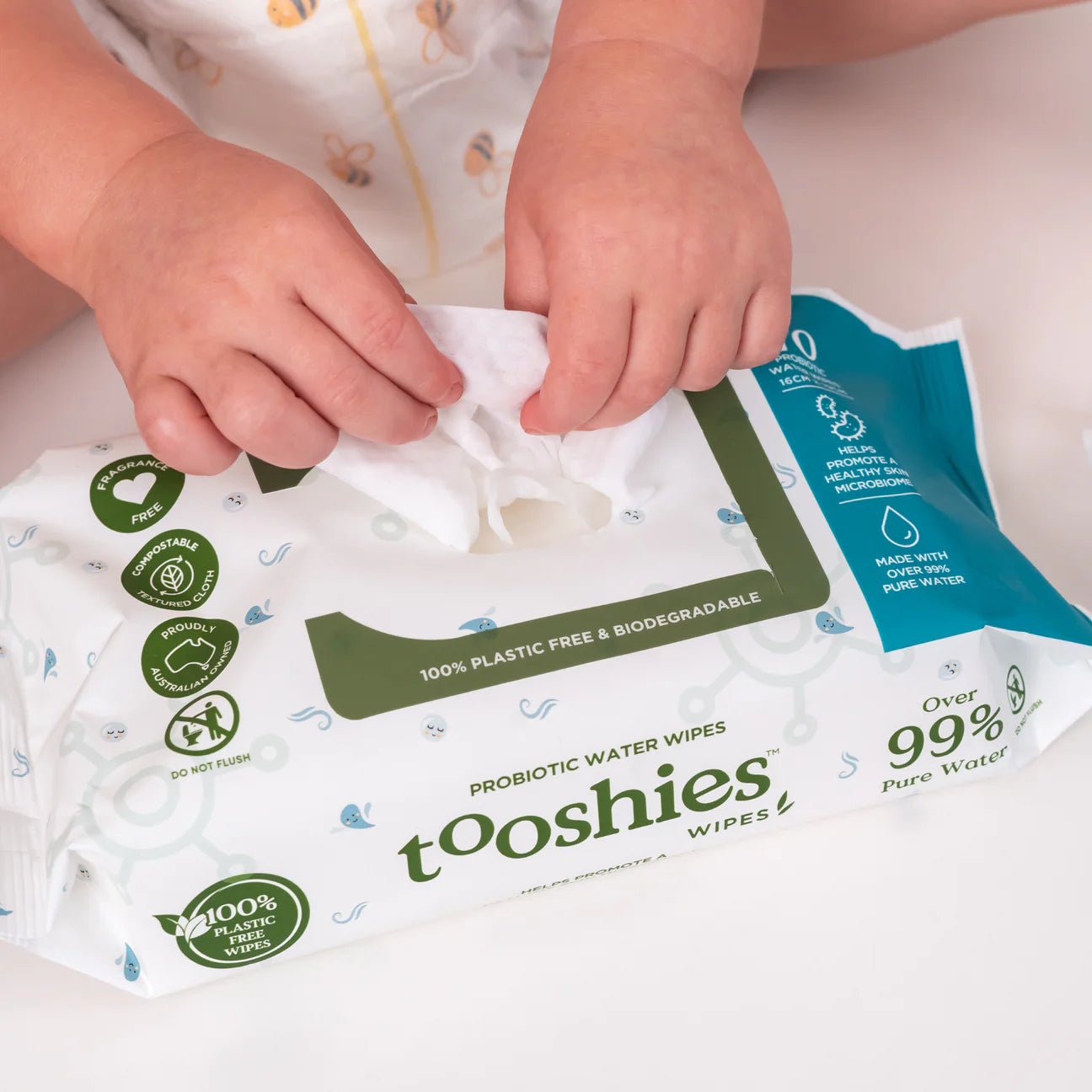 Tooshies - Probiotic Water Wipes