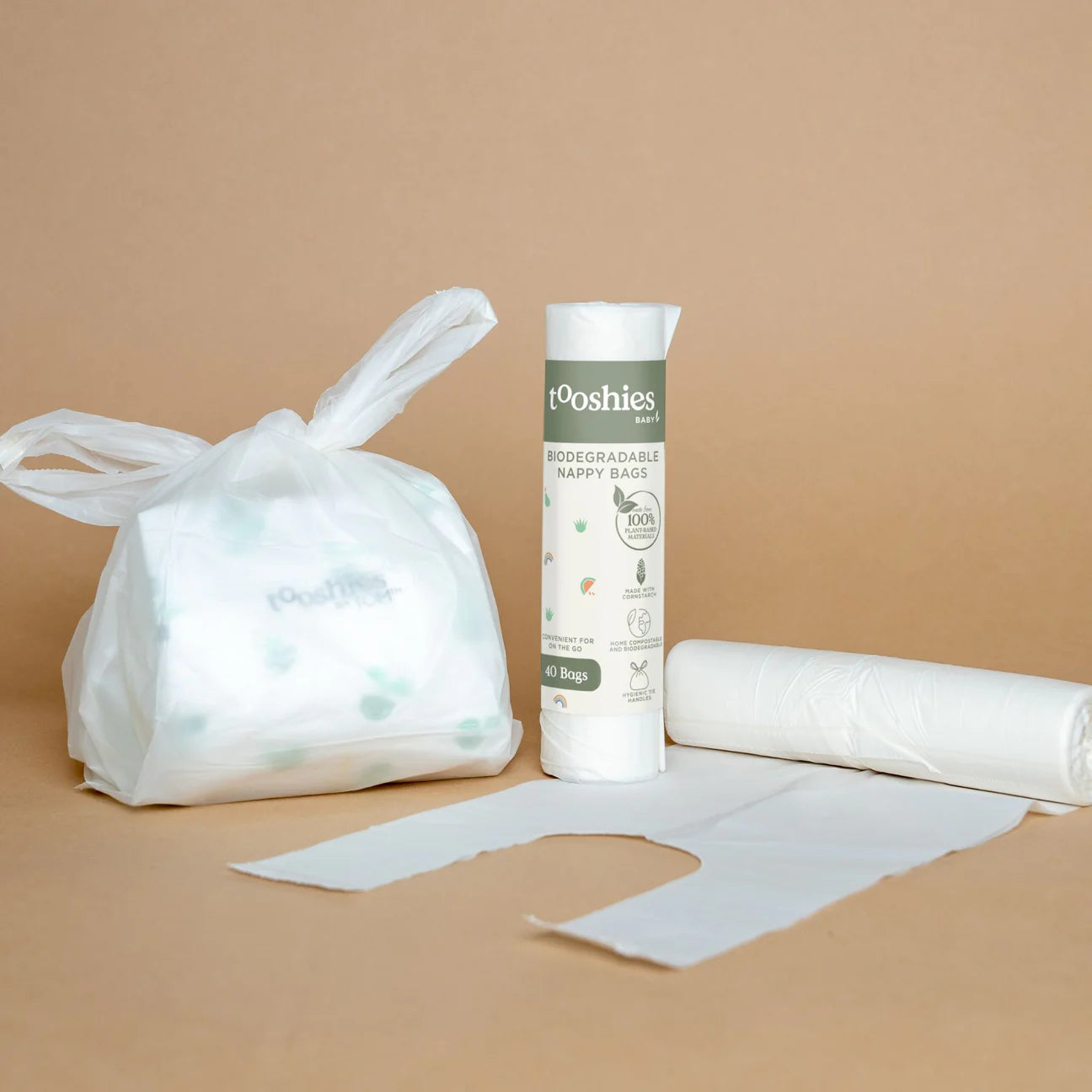 Tooshies - Biodegradable Nappy Bags