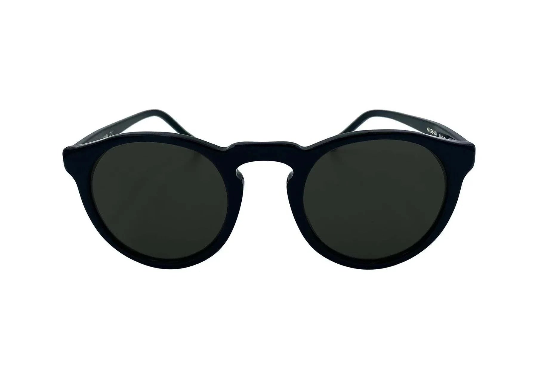 Ozeano Wategoes Sunglasses Orca, polarised, round black frames.